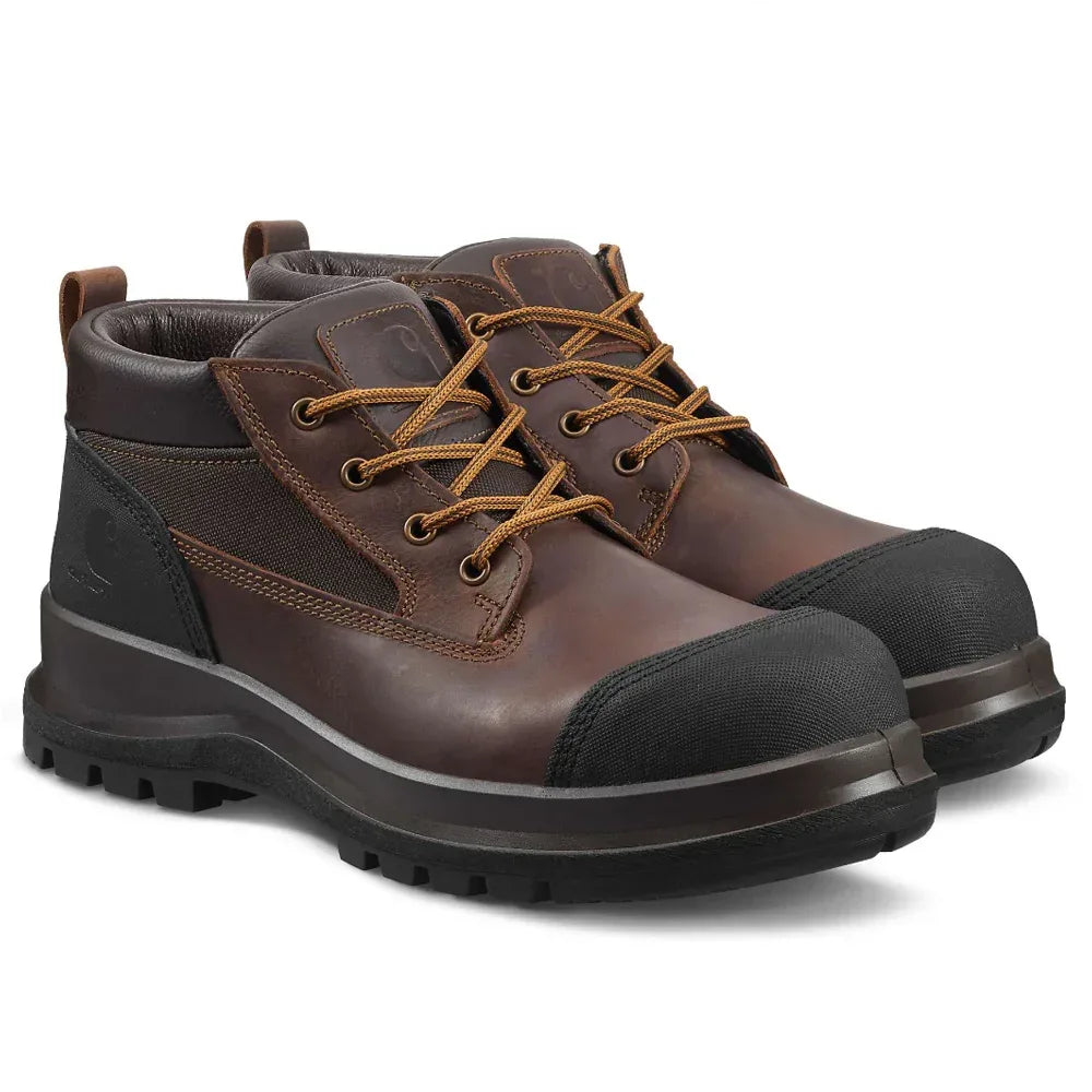 Carhartt Detroit Chukka S3 Safety Boots - Dark Brown - RSEA Safety Outlet